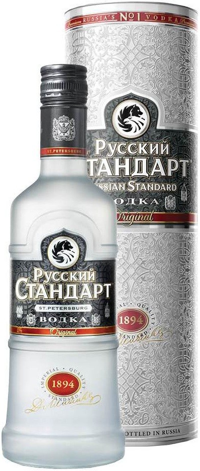 Сколько стоит водка Русский Стандарт 0 7