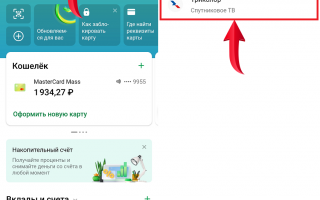 Как вернуть деньги с триколор тв на карту сбербанка пошагово через телефон